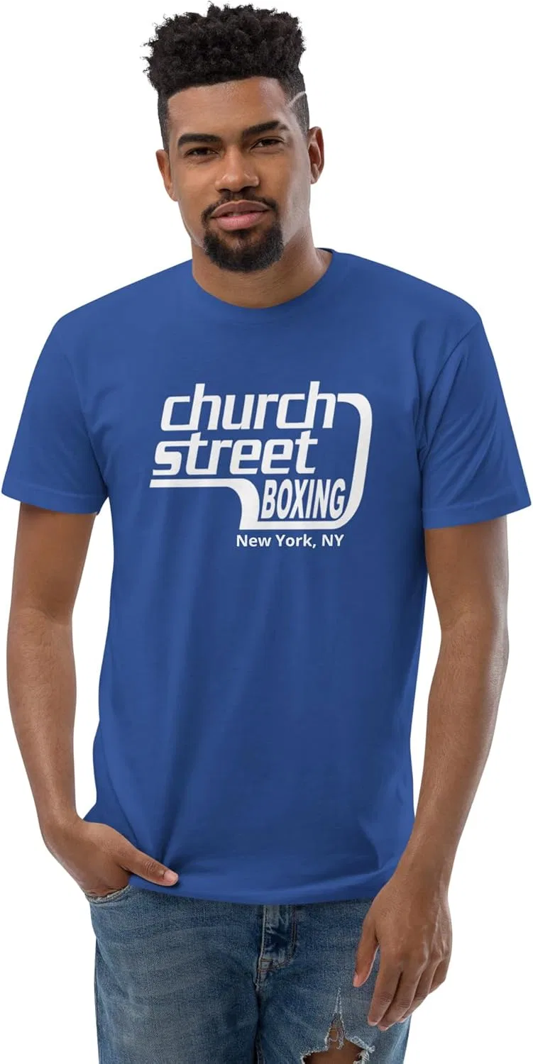 Футболка Active Church Street Boxing Gym Classic Logo, синий королевский