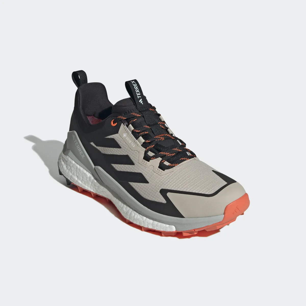 

Кроссовки adidas TERREX "TERREX FREE HIKER 2 LOW Gore-Tex", водонепроницаемые, цвет Wonder Beige / Core Black / Semi Impact Orange