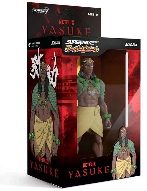 

Фигурка Super7 Netflix Yasuke Achojah 15 см Inna marka