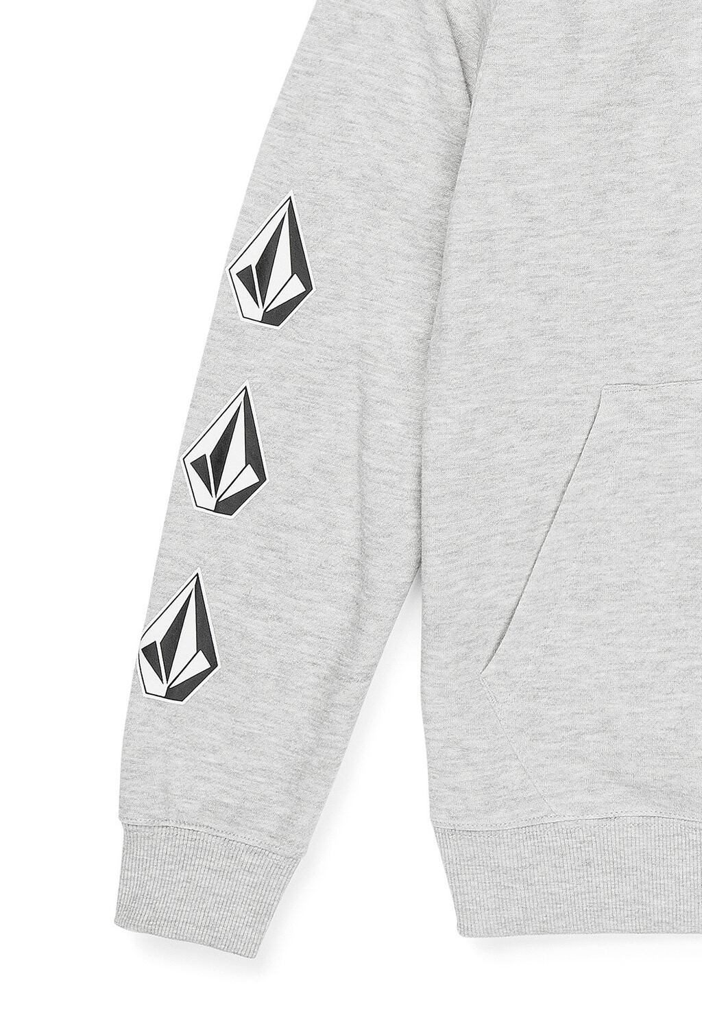

Толстовка с капюшоном ICONIC STONE Volcom, серый