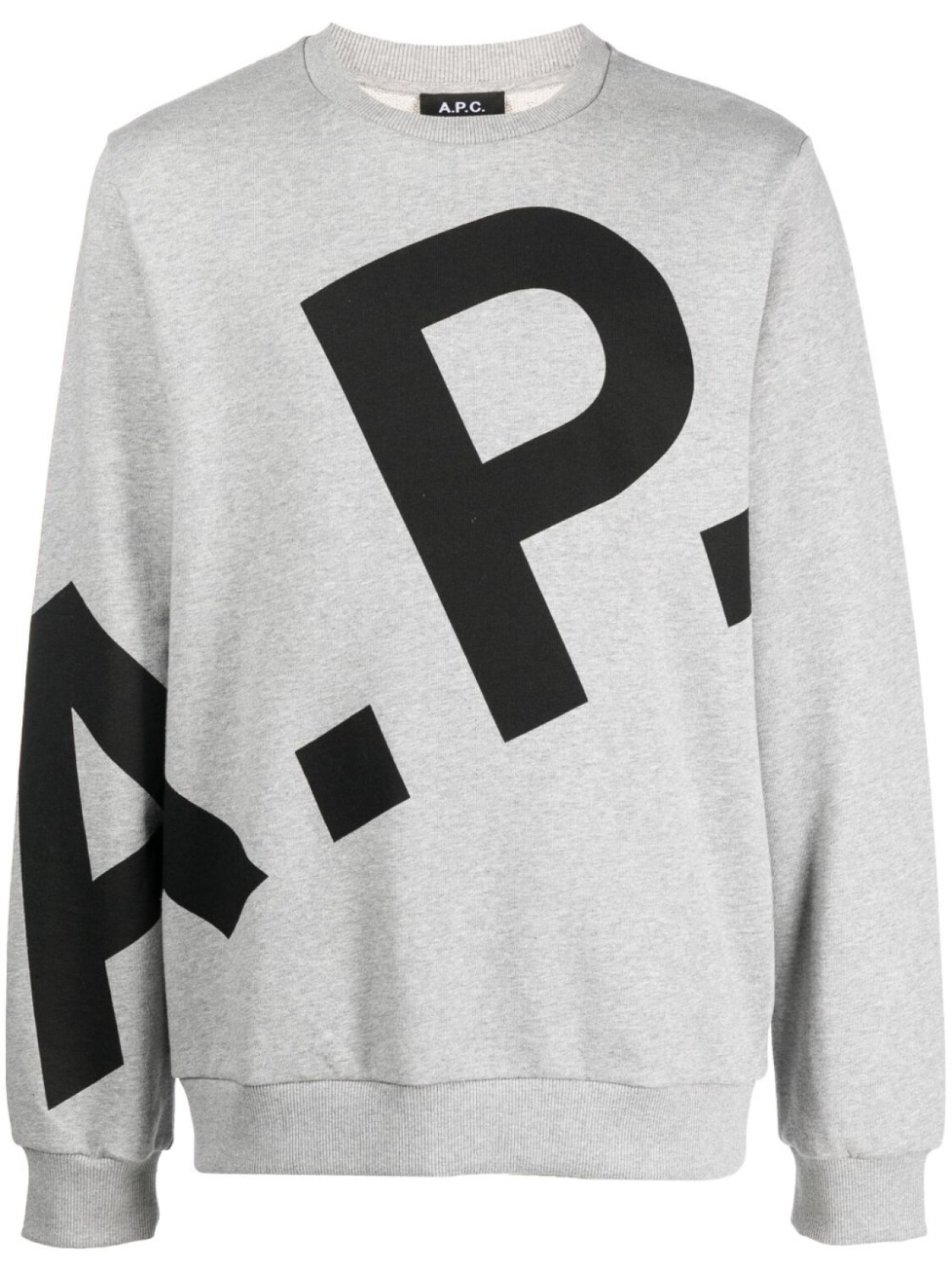 

A.P.C. толстовка с логотипом, серый