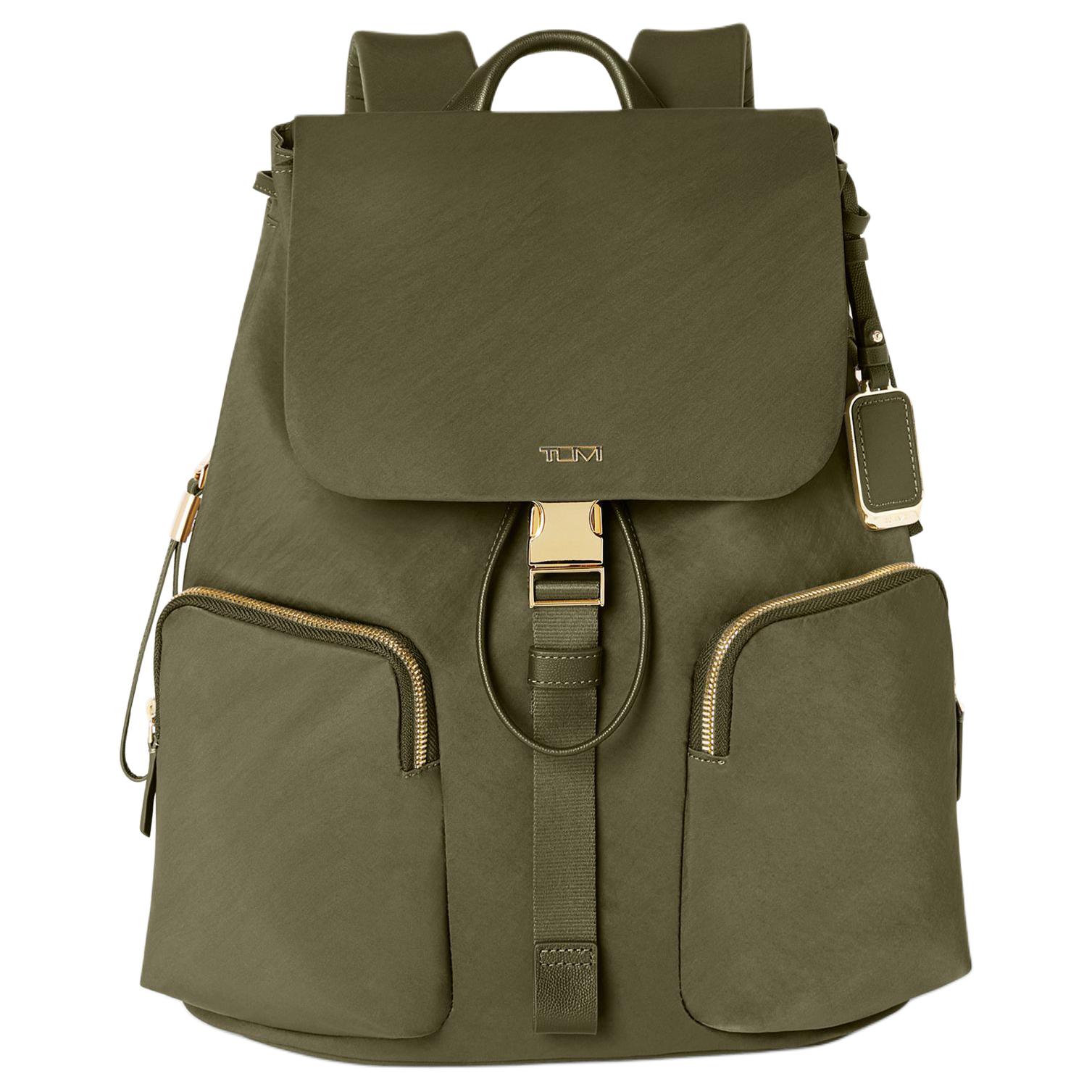 

TUMI Нейлоновый рюкзак женский оливковый