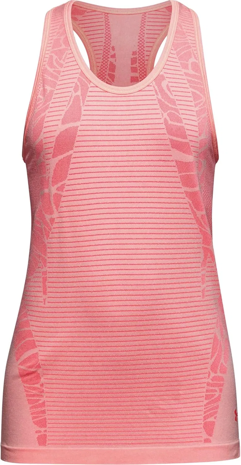 Детская майка Under Armour Kids, цвет French Gray/Eclectic Pink/Eclectic Pink — фото 3