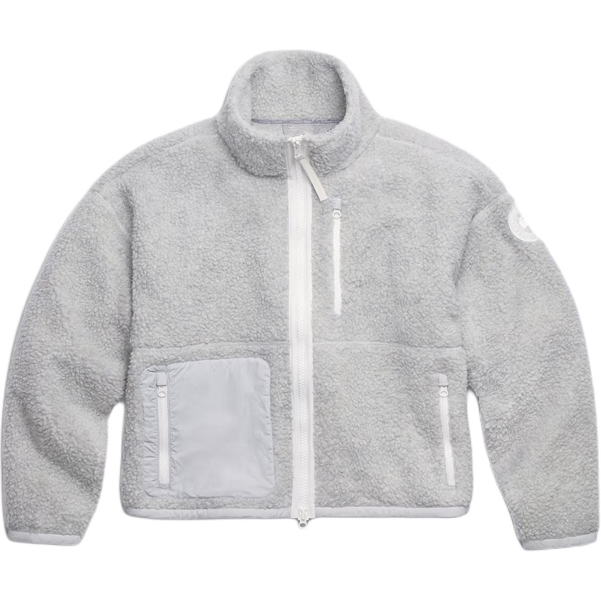 

Пальто Simcoe Velvet feel для женщин Canada Goose, серебро birch серый