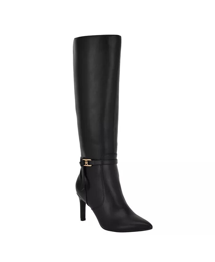 Женские сапоги Jullie Tall Shaft Tommy Hilfiger, черный