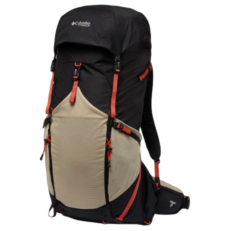

Columbia Нейлоновый туристический рюкзак унисекс черный и хаки, Black & Khaki