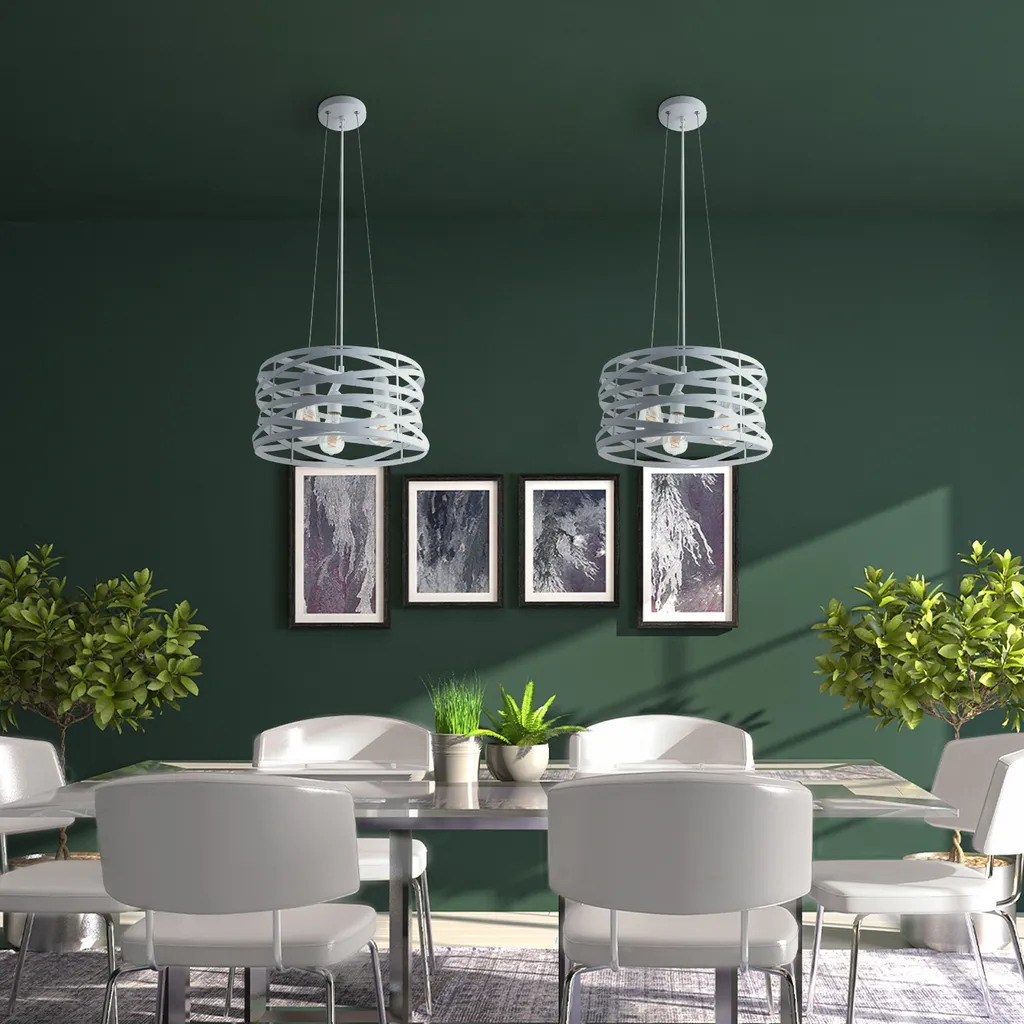 

Подвесной светильник Paco Home, белый