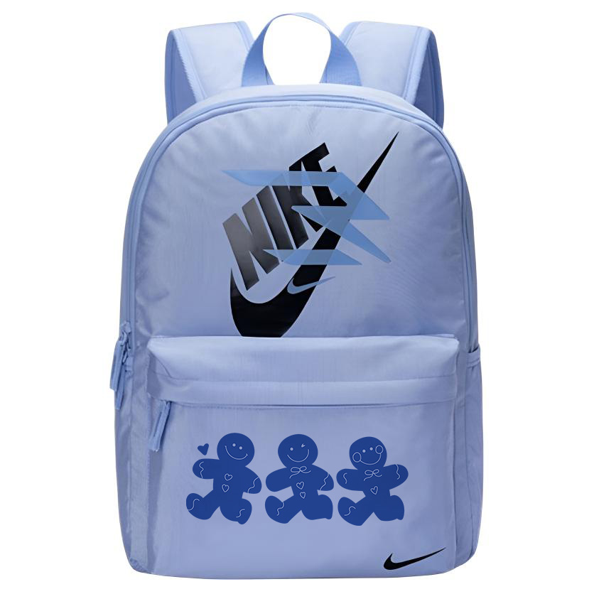 

Nike Полиэстеровый рюкзак унисекс приливный синий, Blue Cookies Person