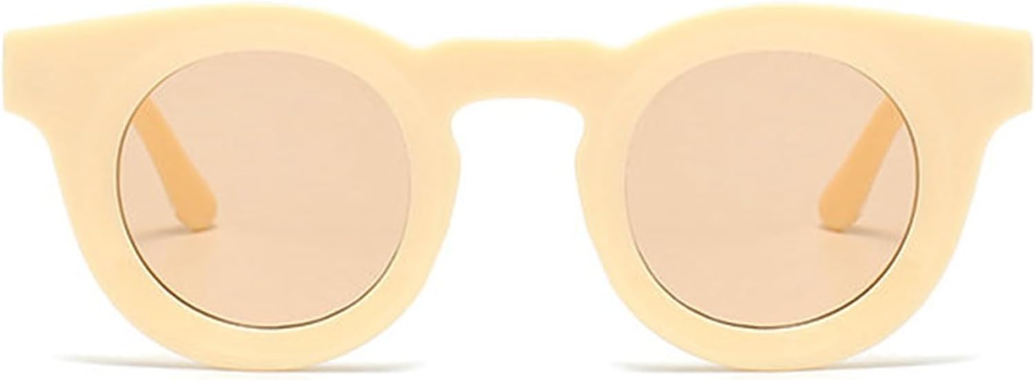 

Солнцезащитные очки Willochra Vintage Small Round для женщин и мужчин, модные солнцезащитные очки с градиентным переходом цвета, трендовые панк-солнцезащитные очки для мужчин, C5