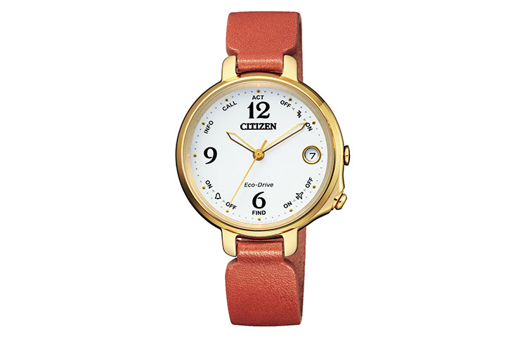 

CITIZEN Часы Ecology Drive Collection Light Powered Quartz Movement Genuine Leather Strap Watch Women's Watch White Dial, White Dial