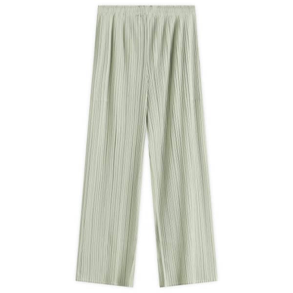 

Плиссированные брюки Pleats Please Issey Miyake, цвет pastel green