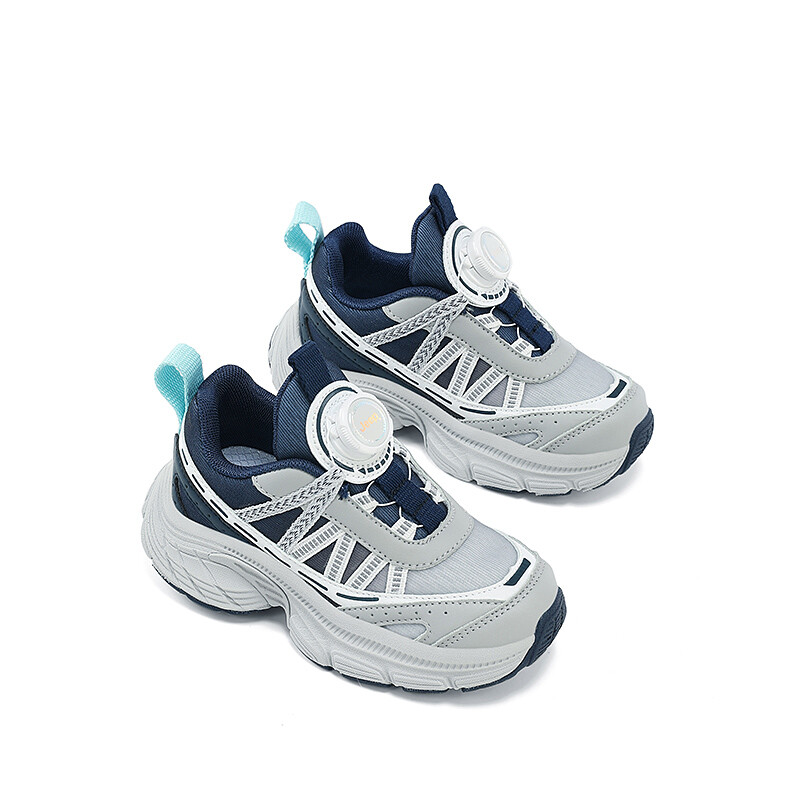 Кроссовки Jeep Kids Lifestyle Shoes Kids Low-top Blue, серый/синий — фото 3
