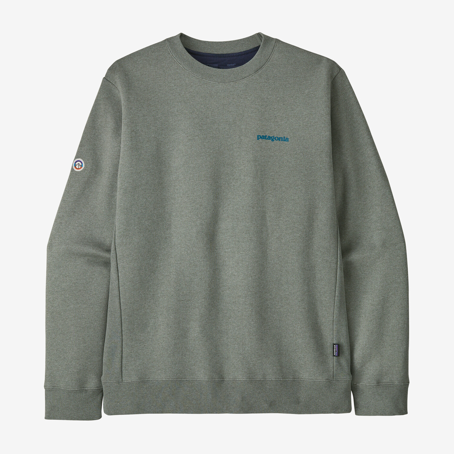 

Толстовка Fitz Roy Icon Uprisal Crew Patagonia, цвет Sleet Green