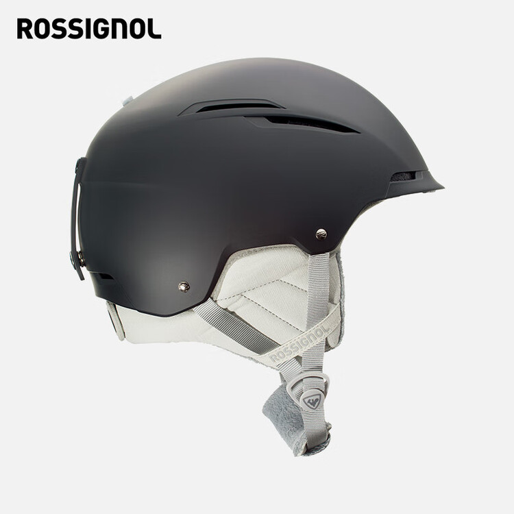 

Rossignol Универсальный горнолыжный шлем для мужчин и женщин с ABS-корпусом, защитный противоударный регулируемого размера снежный шлем черный белый M L