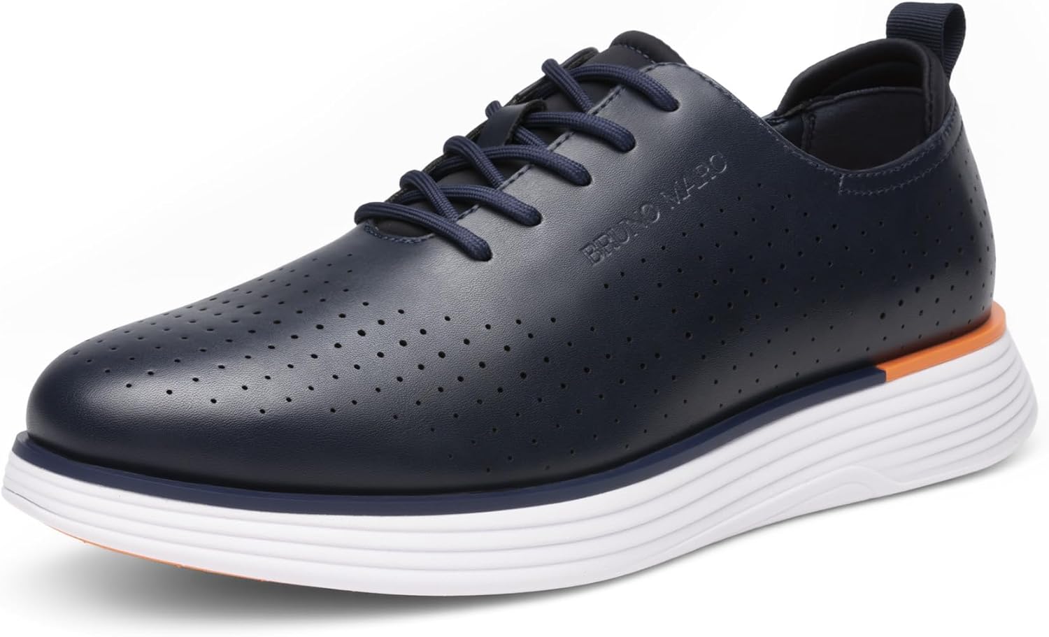 

Мужские модные кроссовки-оксфорды Bruno Marc MaxFlex, классические повседневные туфли, синий