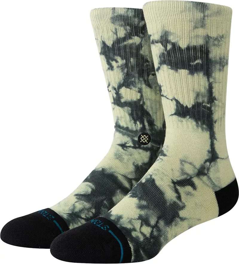 

Носки Stance Well Worn Crew, зеленый/черный