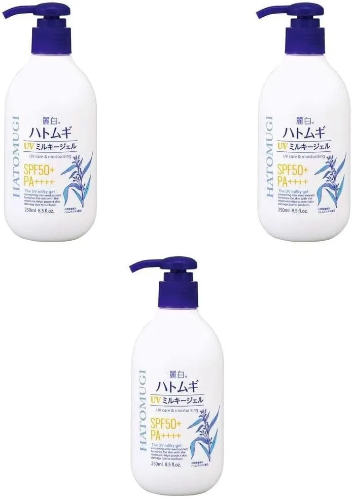Солнцезащитный гель Hedgehog UV Milky Gel SPF50+ PA+++, 3 шт. по 250 мл