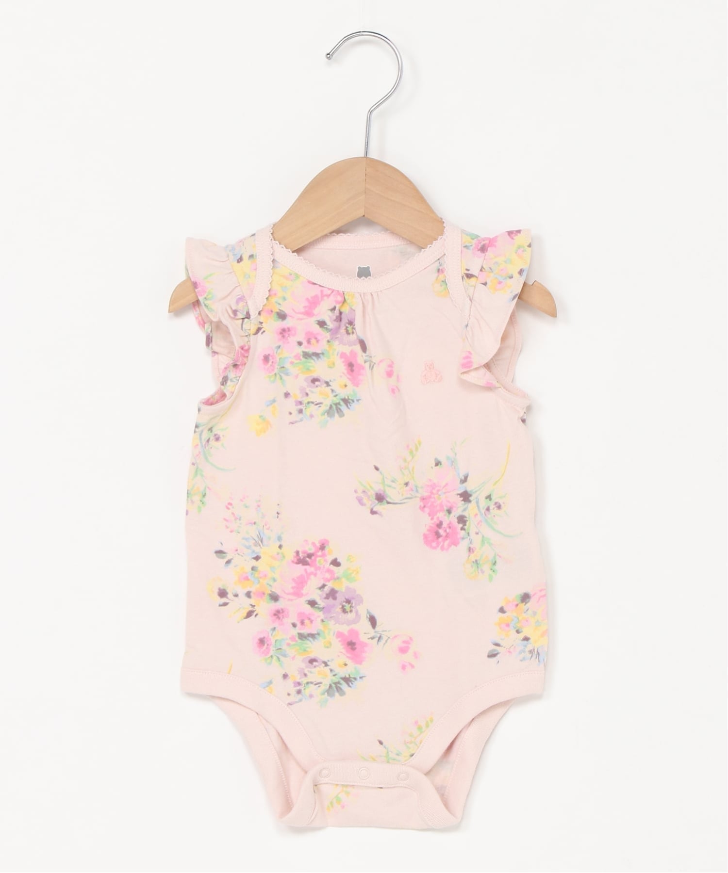 Комбинезон PRINT JRSY SL FF SINGLE BS Gap, SP26 PASTEL MLT FLORAL — фото 3