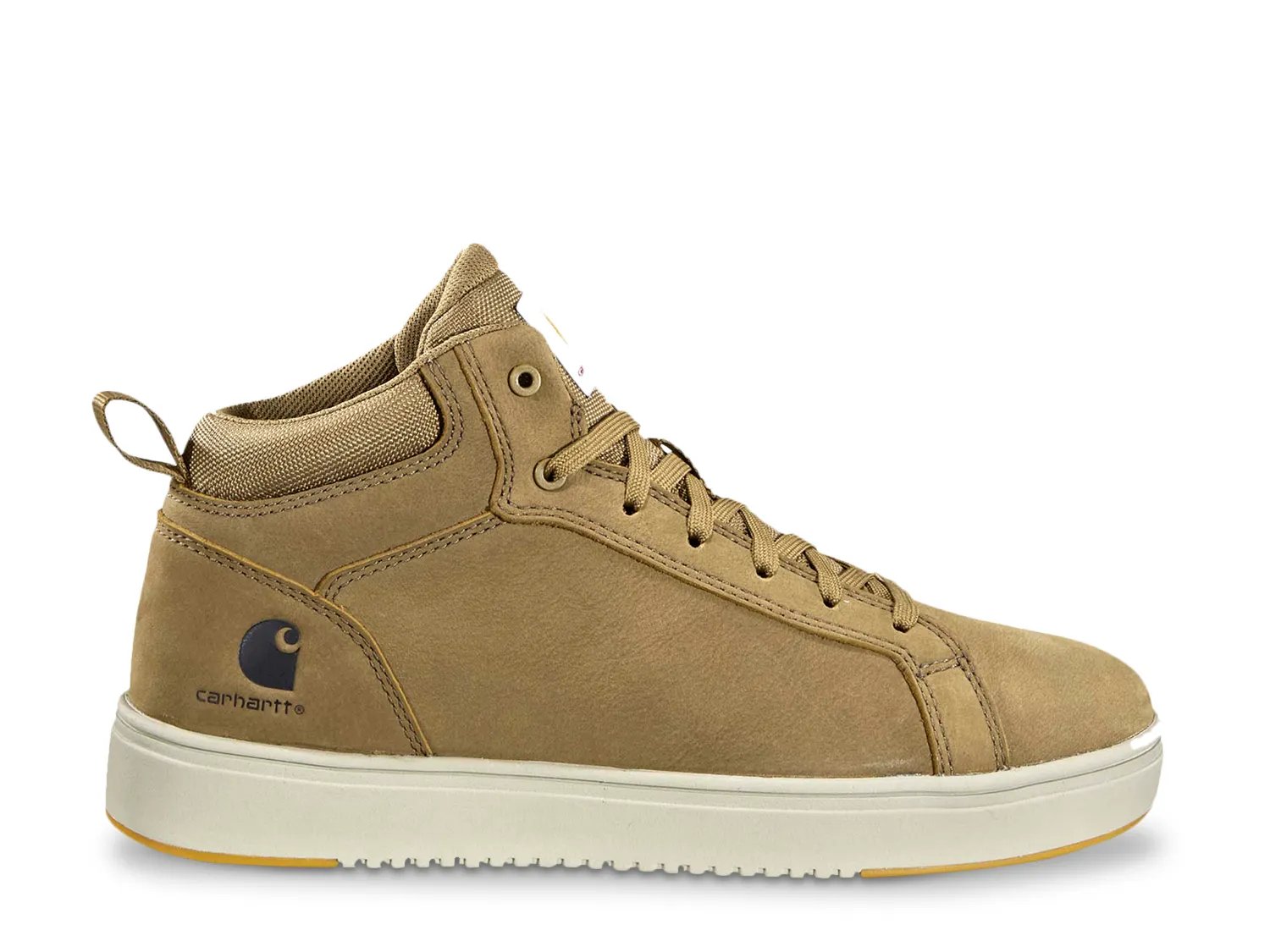 Ботинки Carhartt Detroit Mid-Top Slip-Resistant Work Sneaker - Men's, серо-коричневый — фото 2
