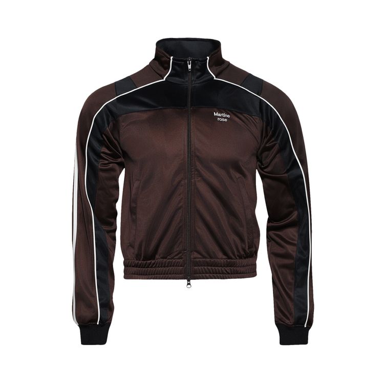 

Куртка Martine Rose Shrunken Track Jacket 'Brown', коричневый