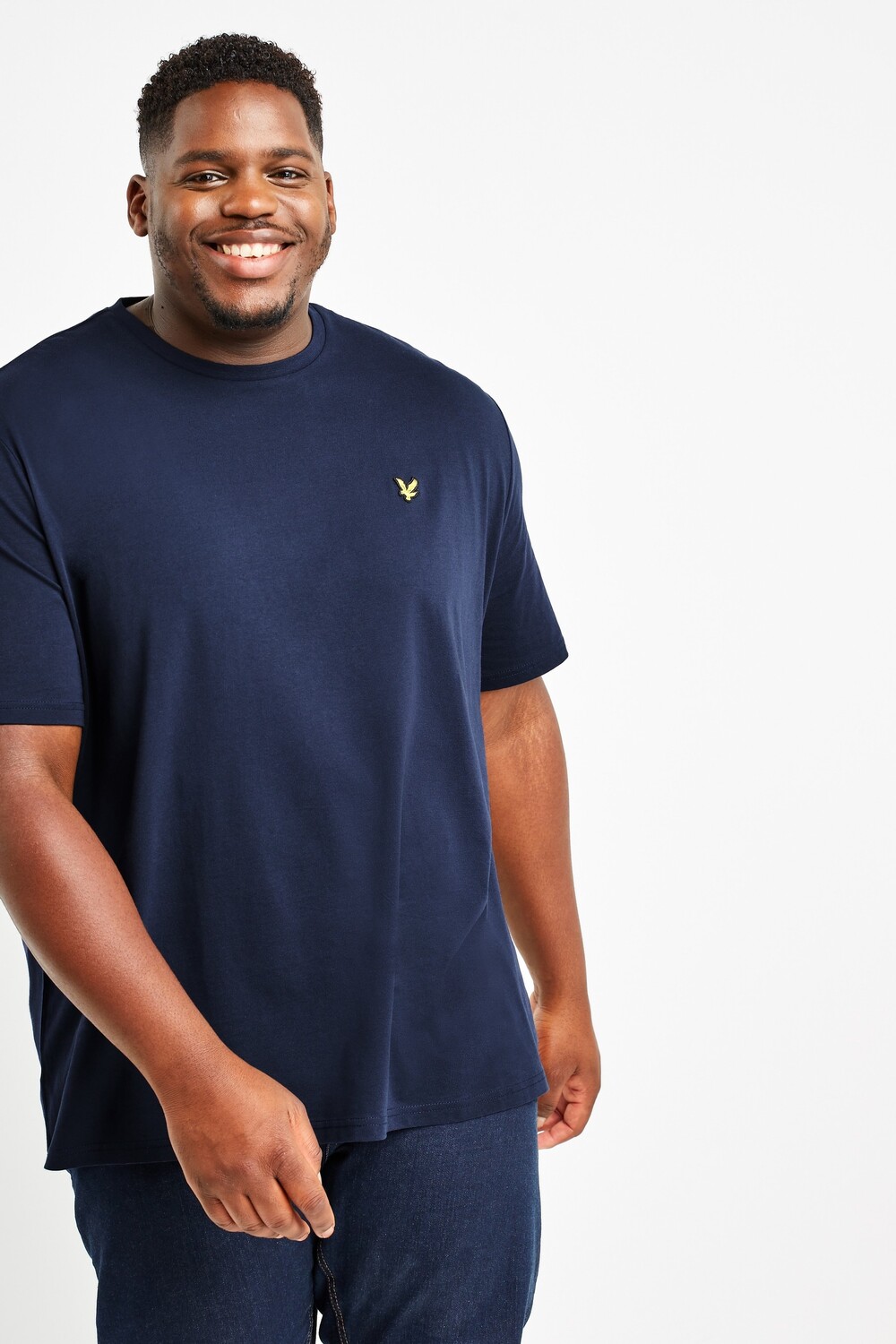 

Футболка больших размеров Lyle & Scott, синий
