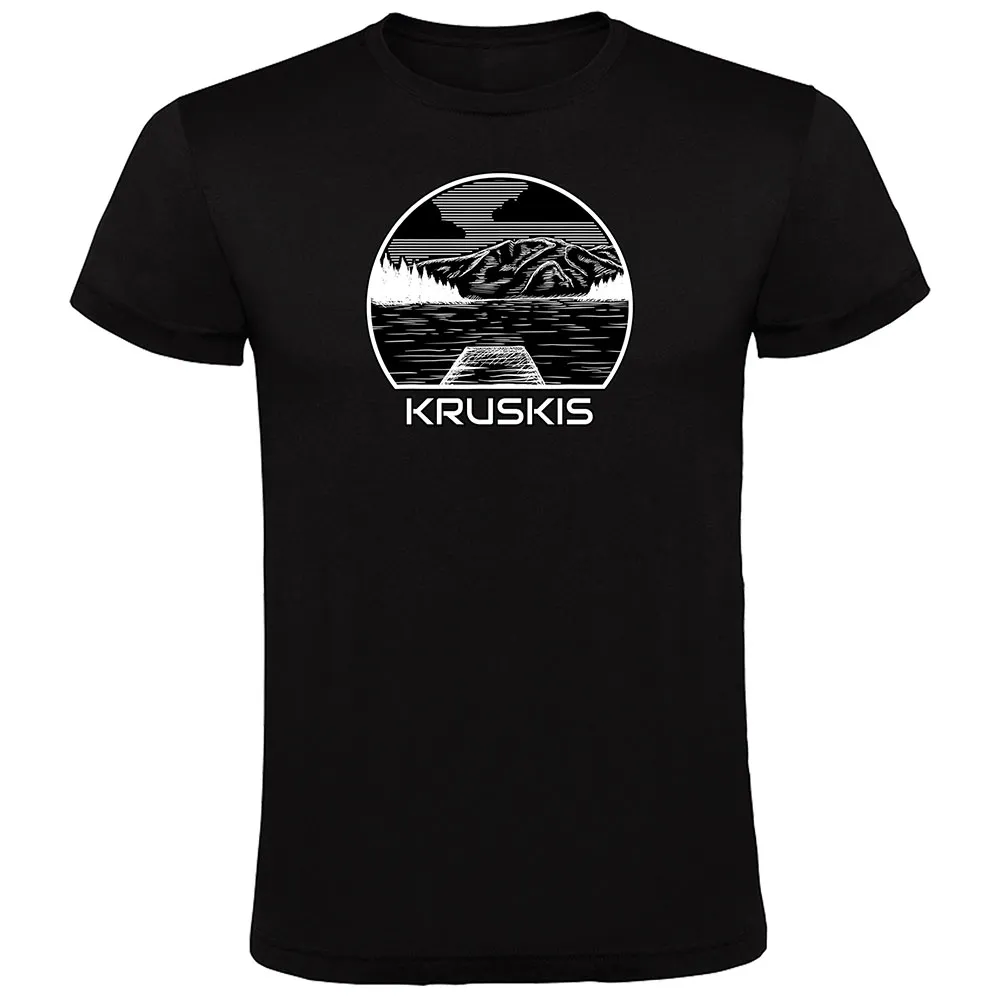 

Футболка с коротким рукавом Kruskis Logo Lake, черный