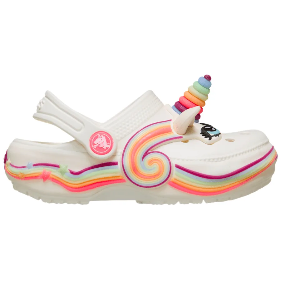 Детские сабо Crocs, Chalk White — фото 3