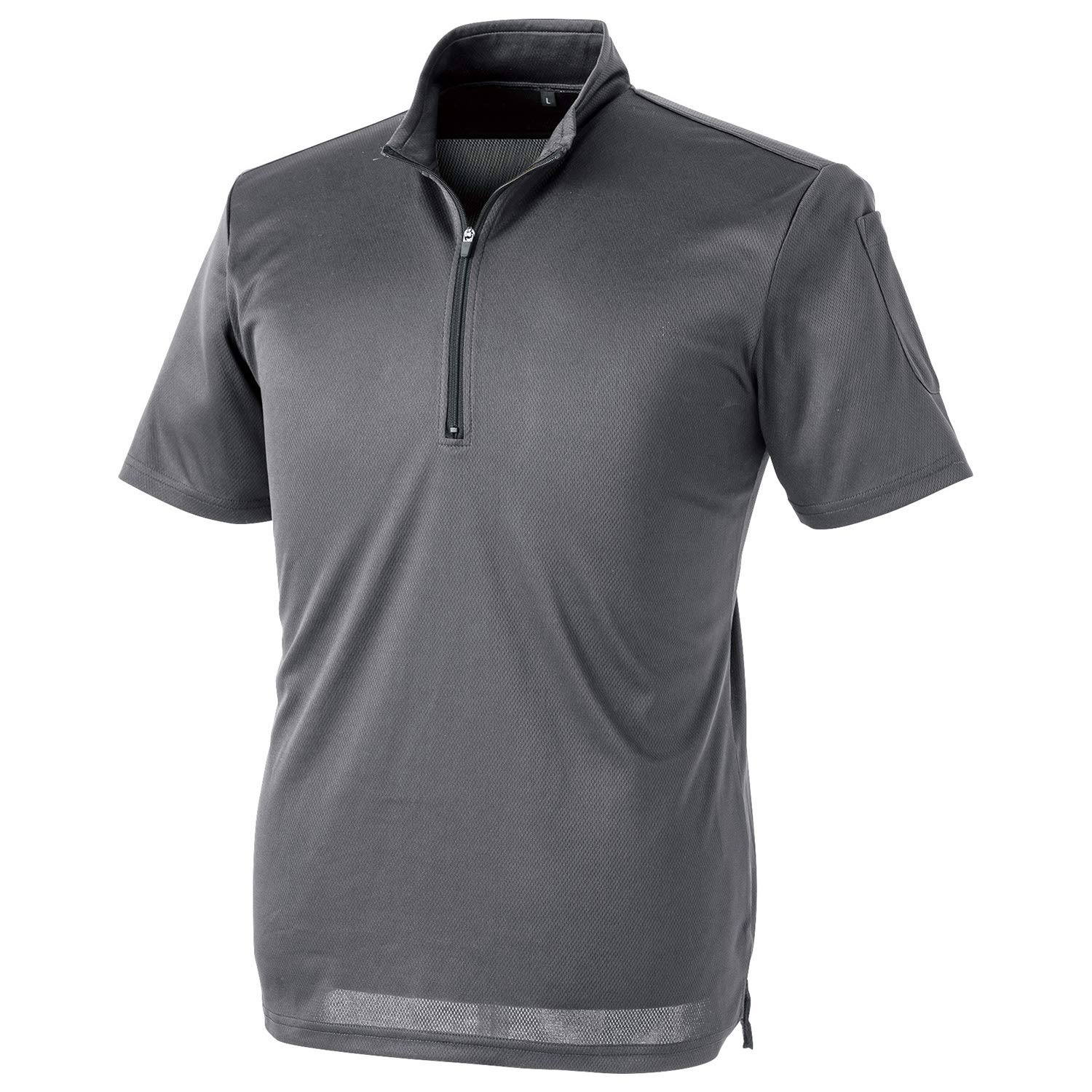 

Поло C'sCLUB Performance ZIP с коротким рукавом, темно-серый, 1121-34-S Chinese Industry