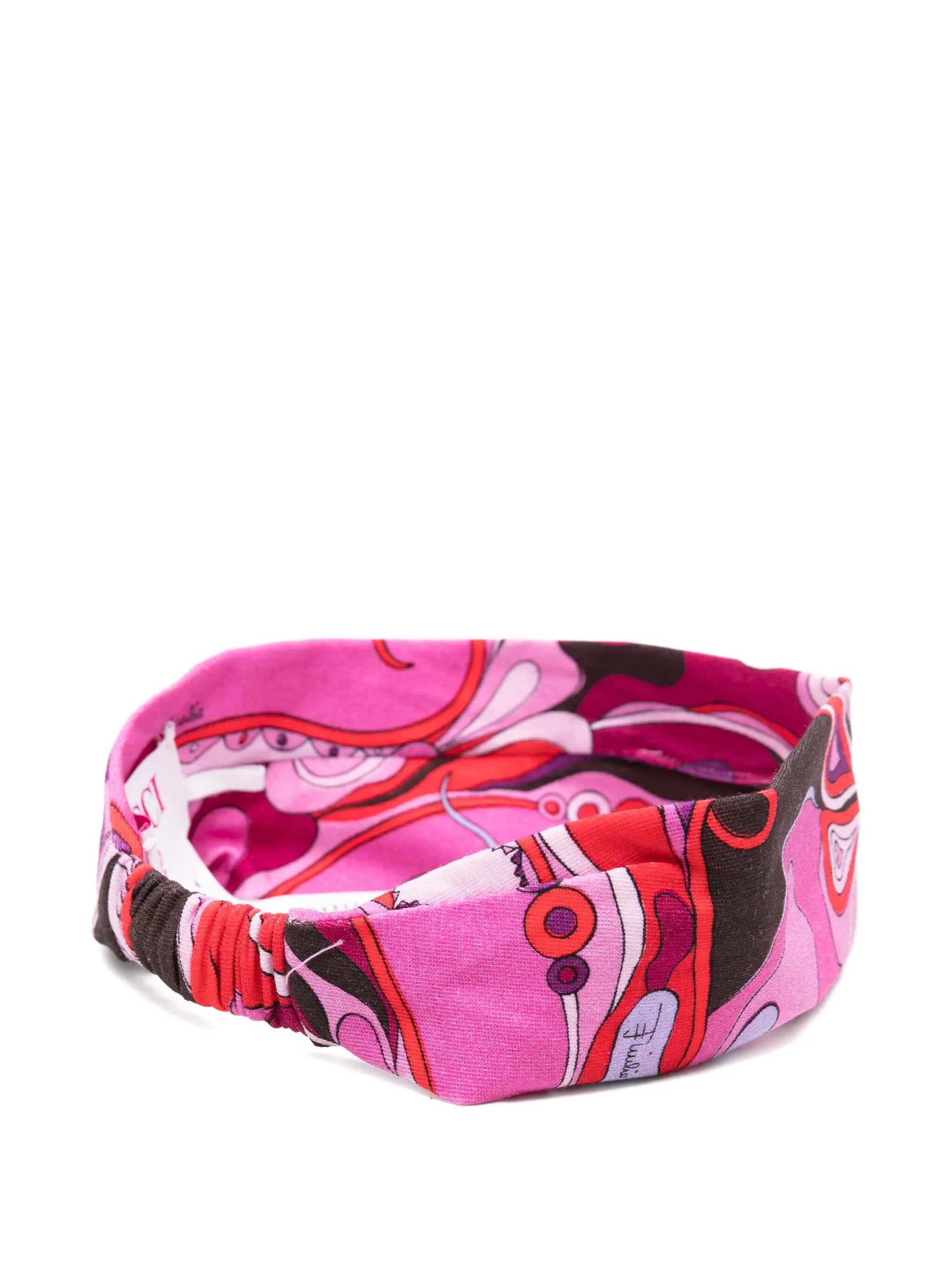 

Ободок с узором Pucci Junior, розовый