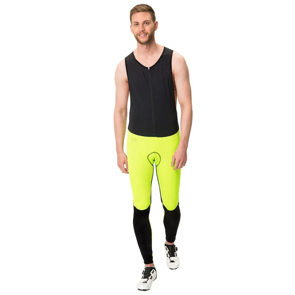 

Тайтсы VAUDE Posta Warm bib, желтый