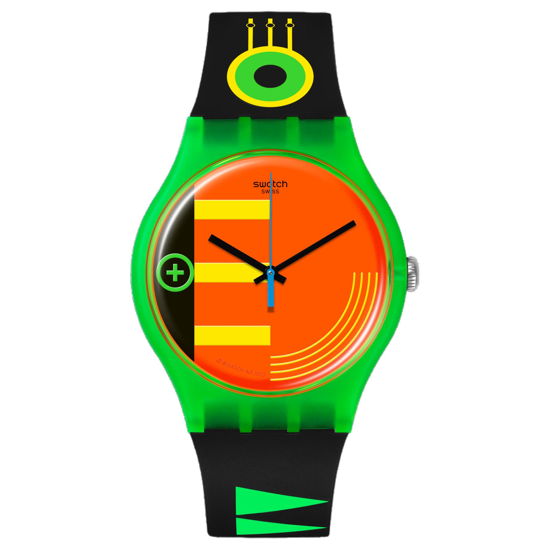 

SWATCH Часы Unisex Orange Watch SO29G106, Orange Watch Dial