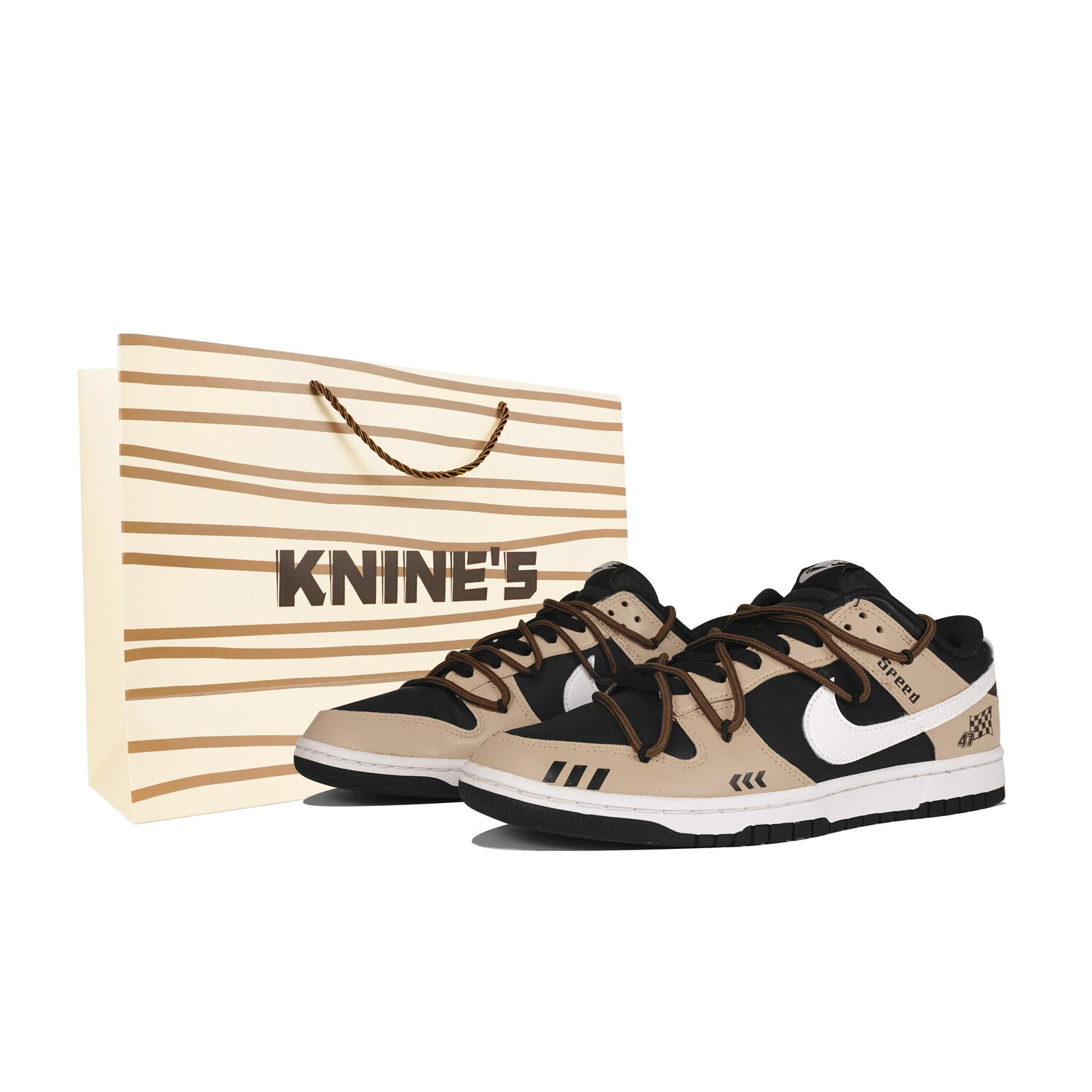 

Кроссовки Nike Dunk Skateboard Shoes Men Low-Top Brown, Коричневый, Кроссовки Nike Dunk Skateboard Shoes Men Low-Top Brown