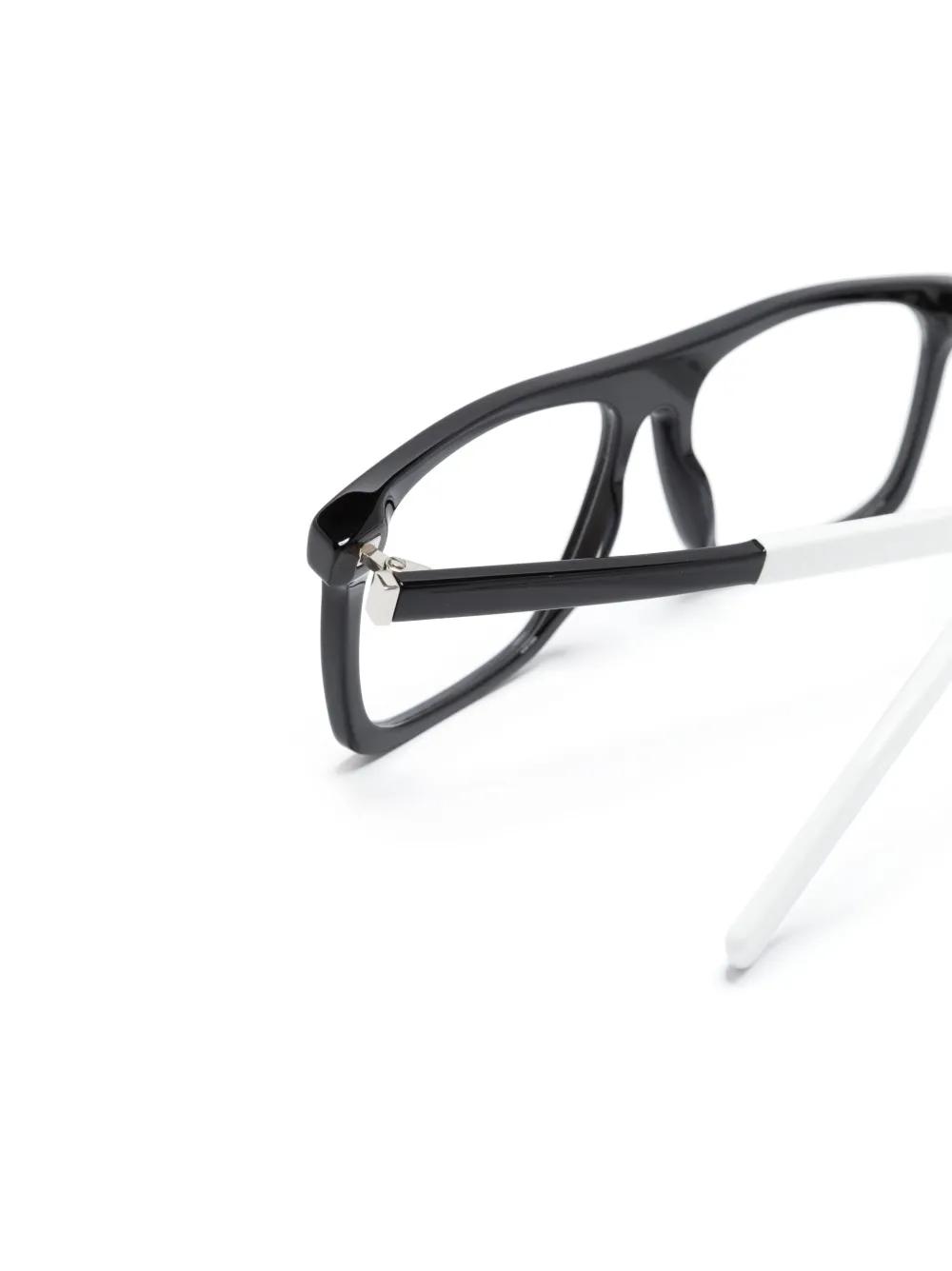 

Очки ML5206 021 в квадратной оправе Moncler Eyewear, черный