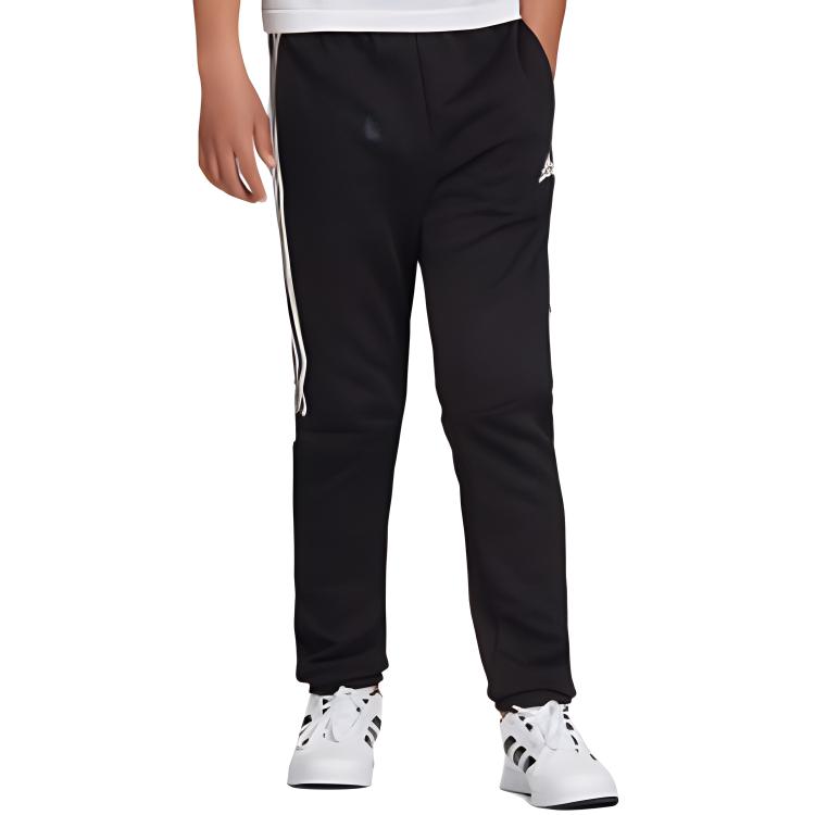Футболка для детей 3-7 лет вязаная черная Adidas — фото 4
