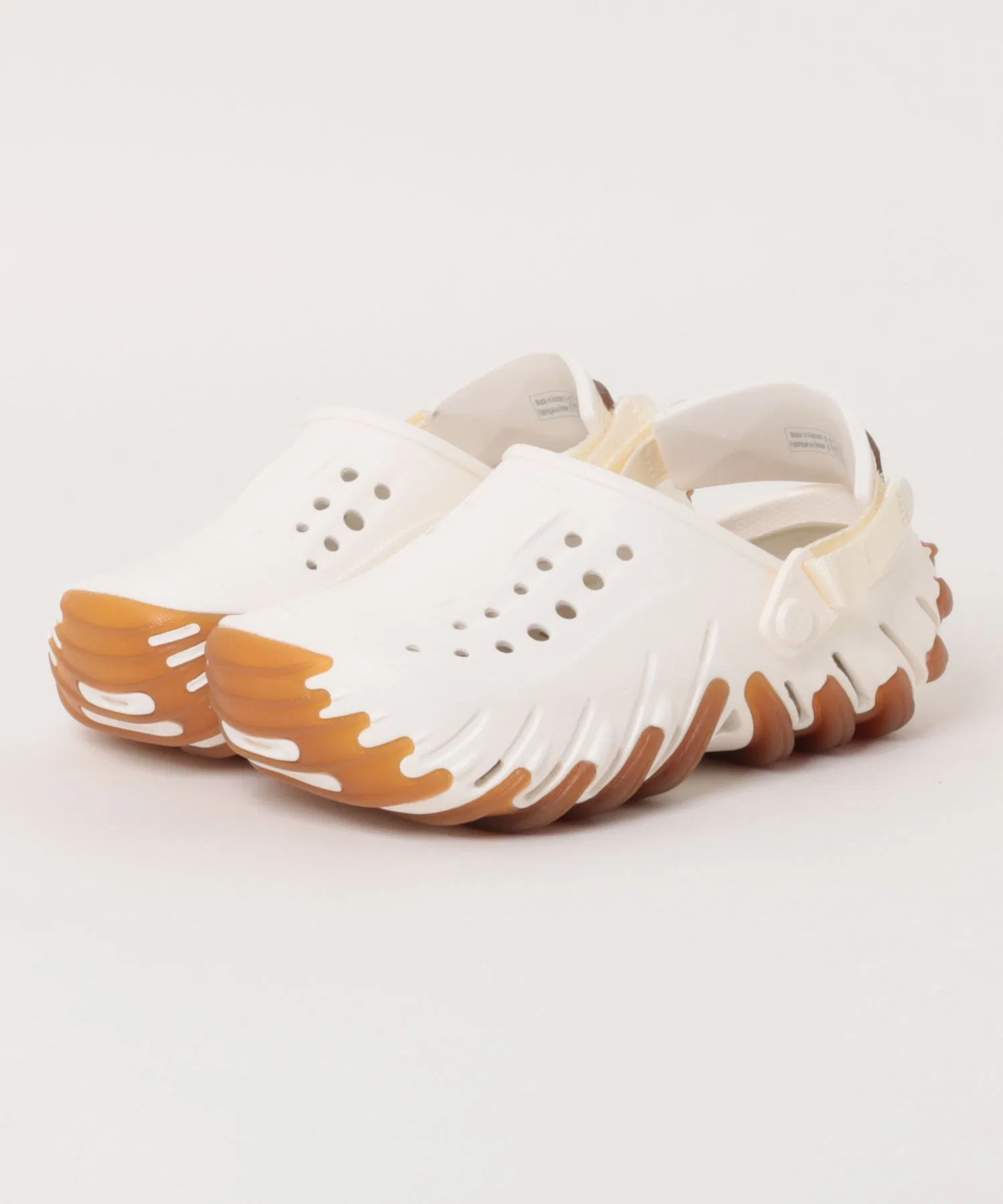 Мужские сандалии Crocs ECHO GUM RO CLOG серые
