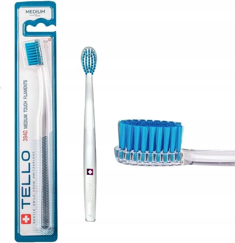 

TELLO 4920 Soft ручная зубная щетка с мягкой густой щетиной
