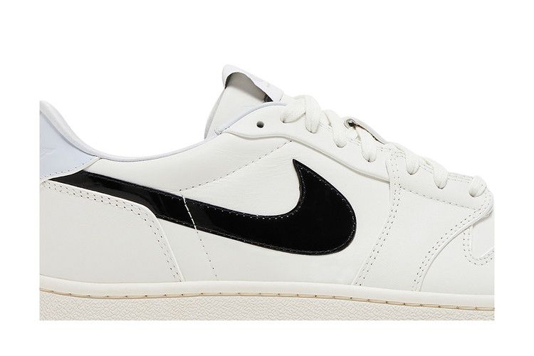 Кроссовки Air Jordan Air Jordan 1 Retro Low '85 OG 'Wings - French Blue', белый — фото 3