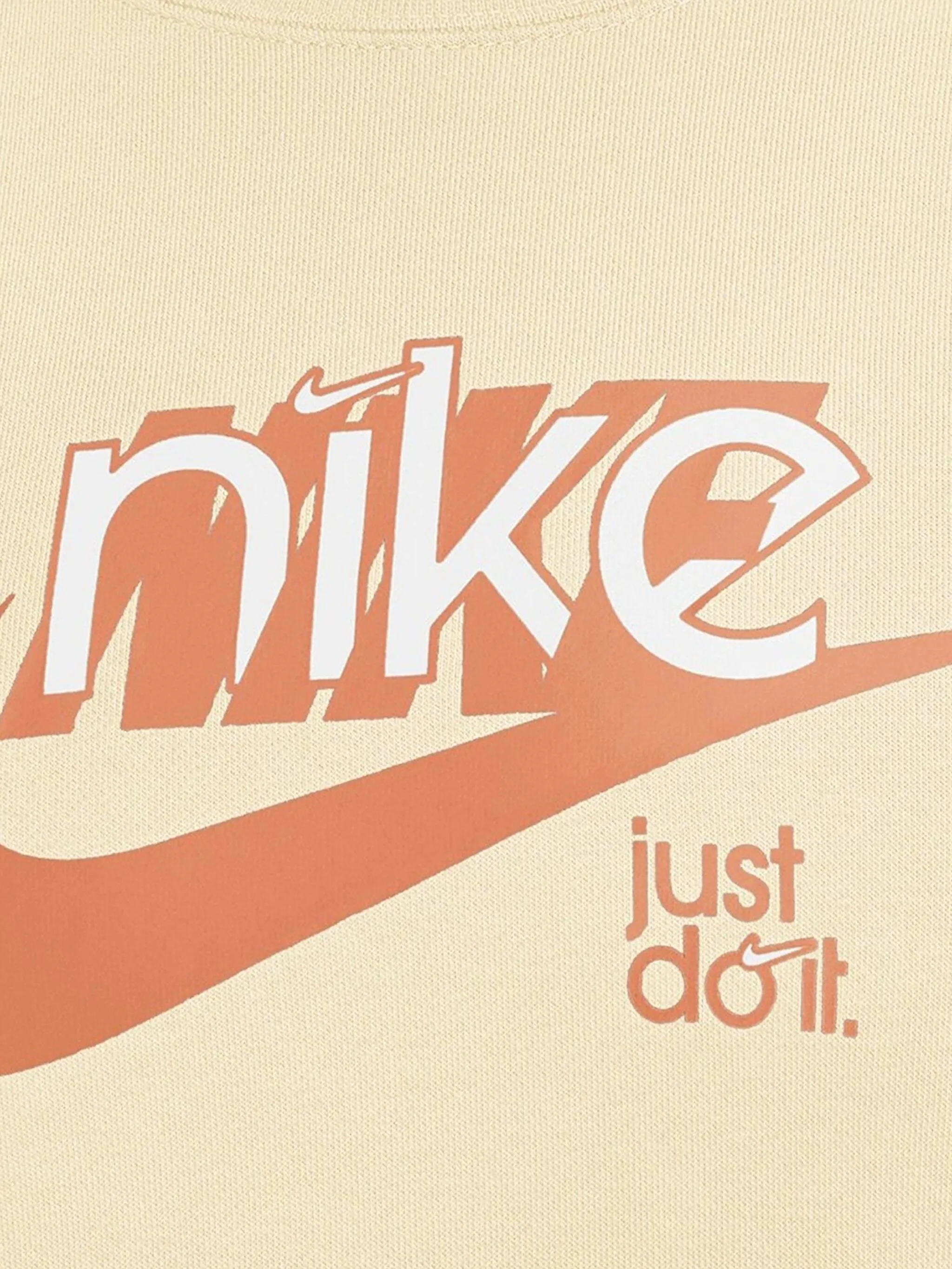 Толстовка Swoosh Coconut Milk/Amber Brown/White Nike, нейтральный — фото 2