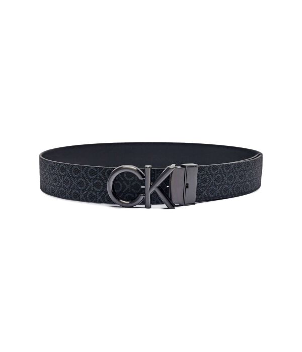 

Кожаный двусторонний ремень Calvin Klein, черный