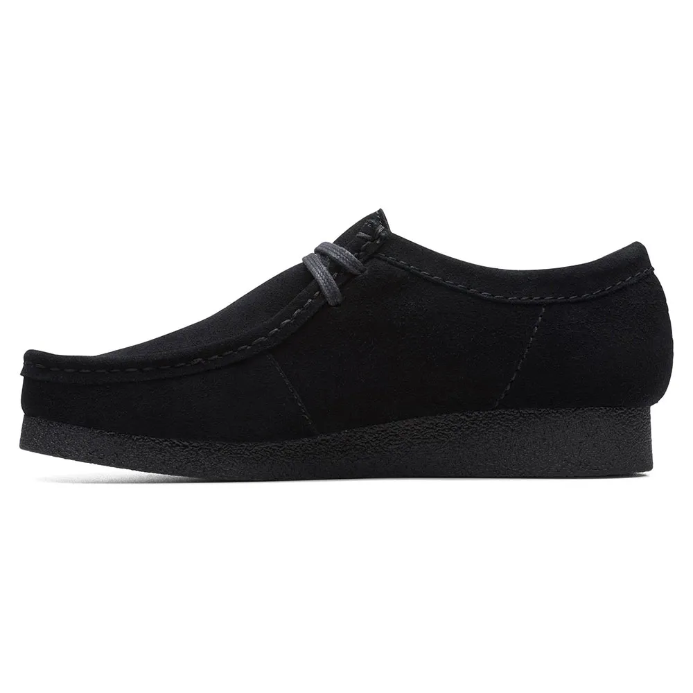 Лоферы Clarks Shoes Wallabee EVO boat shoes, черный — фото 3