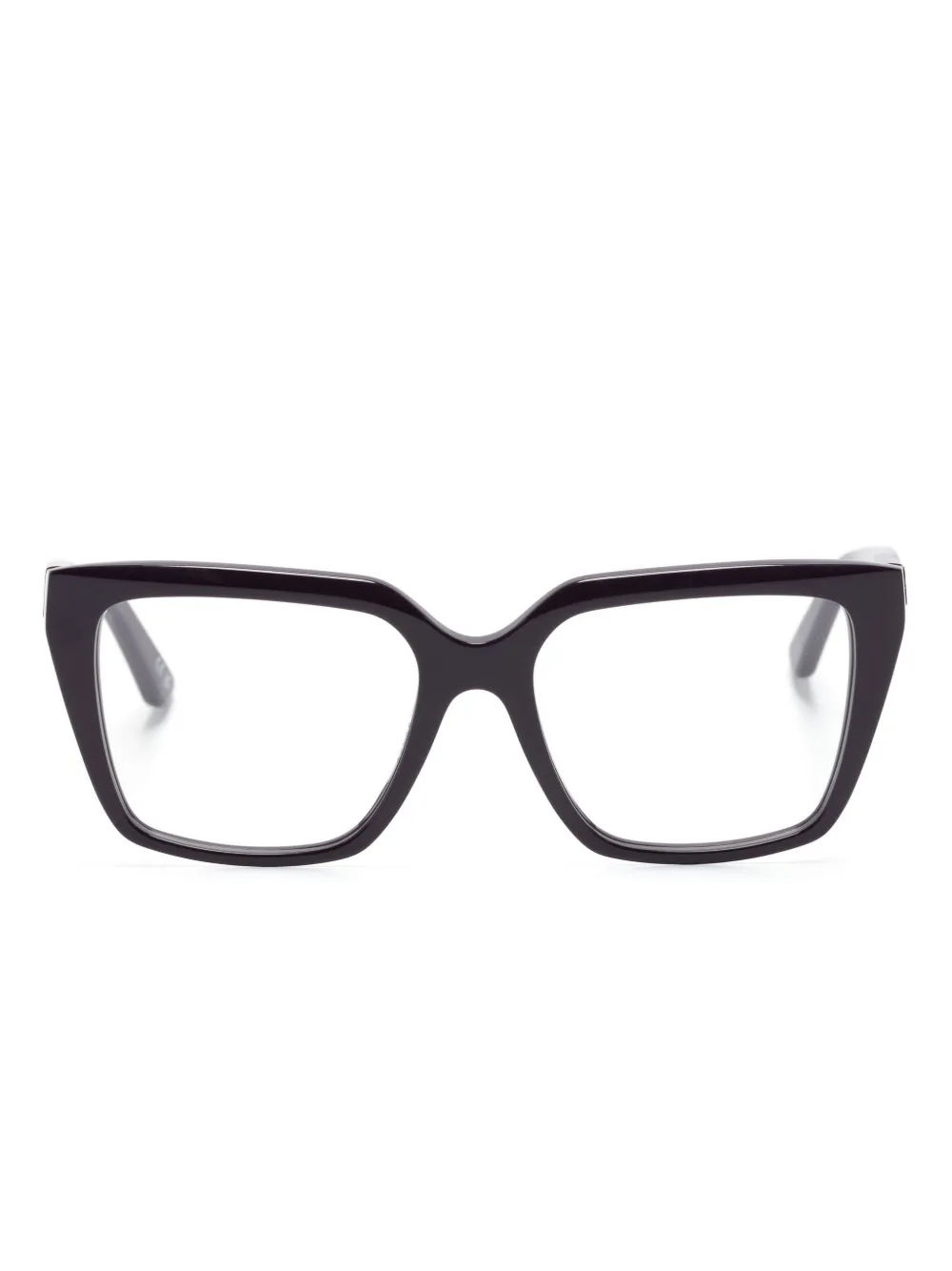 

Очки в квадратной оправе Balenciaga Eyewear, фиолетовый