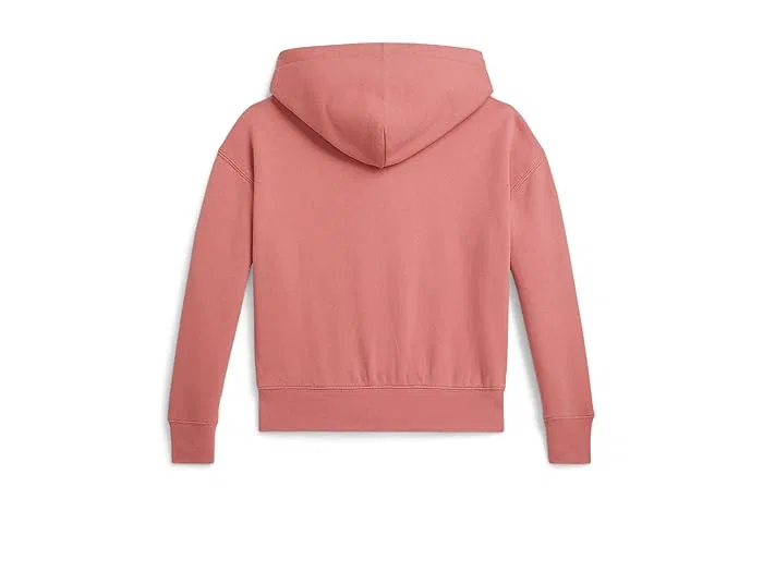 Худи на молнии Terry Full Zip Polo Ralph Lauren Kids, Desert Rose — фото 2