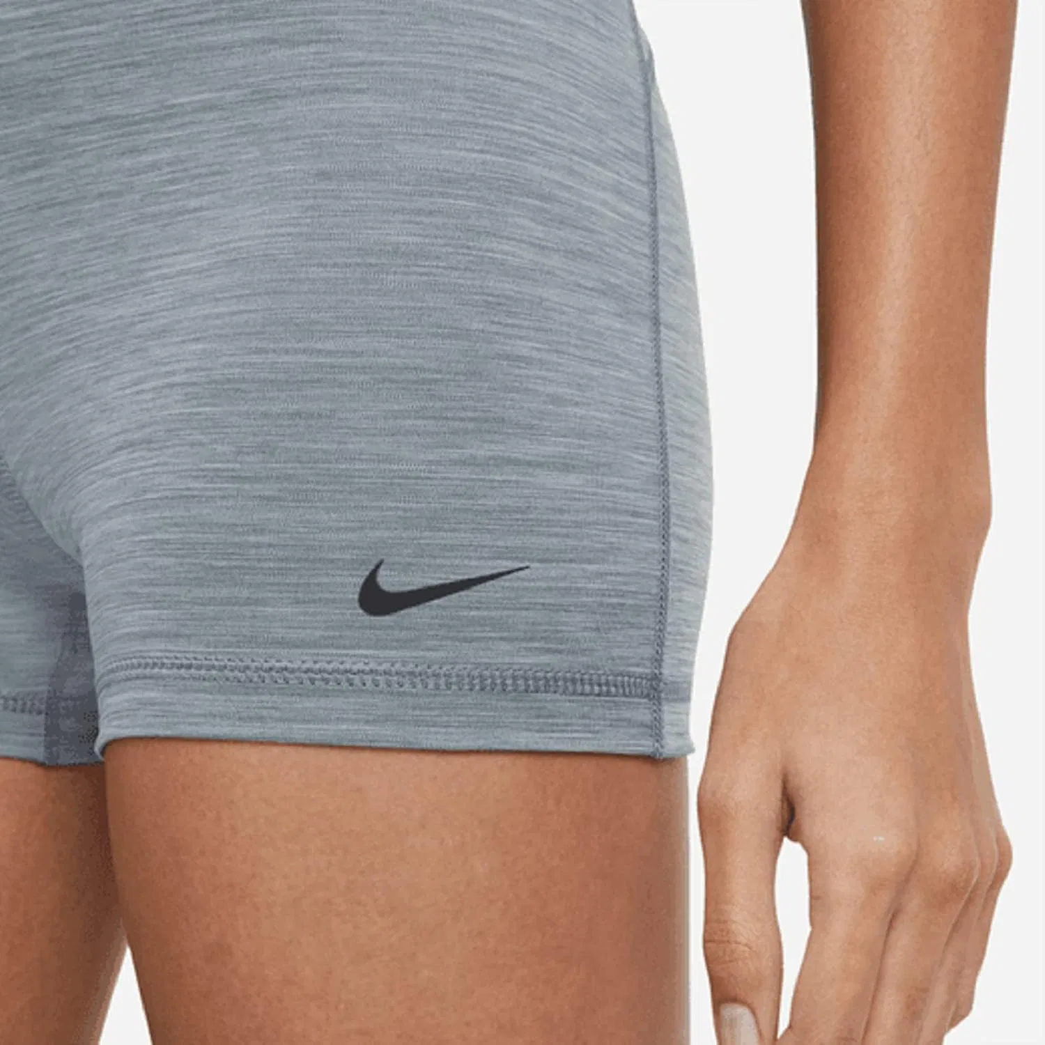 Шорты для активного отдыха Nike, женские, серые/черные — фото 4