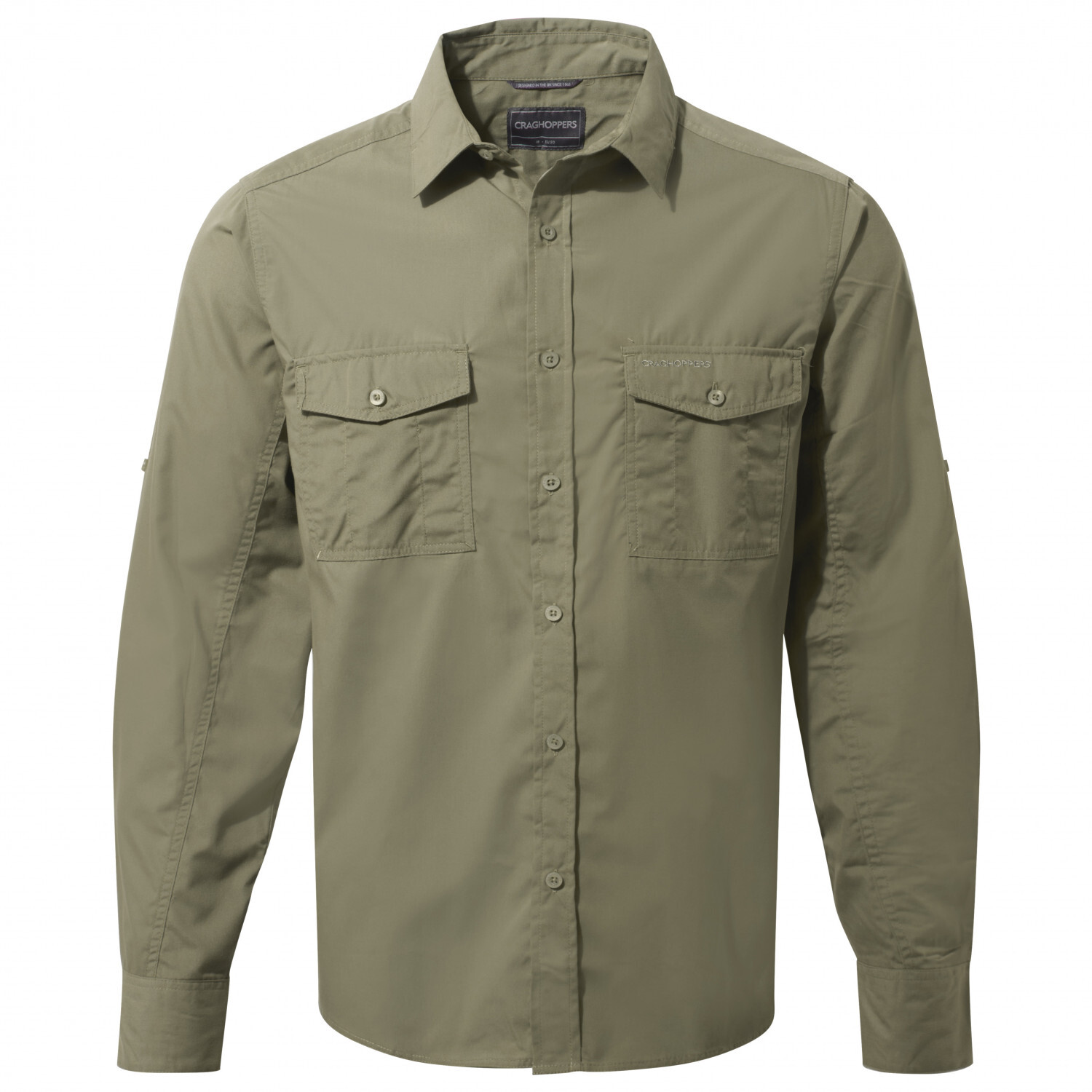 

Рубашка Craghoppers Kiwi L/S Shirt, цвет Pebble