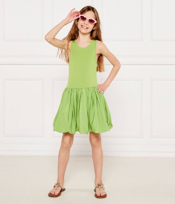 Пляжные тапочки Райли Michael Kors Kids, золотой — фото 2