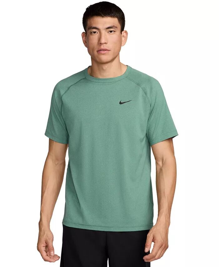 

Мужская футболка свободного кроя для фитнеса Dri-FIT с короткими рукавами Nike, зеленый