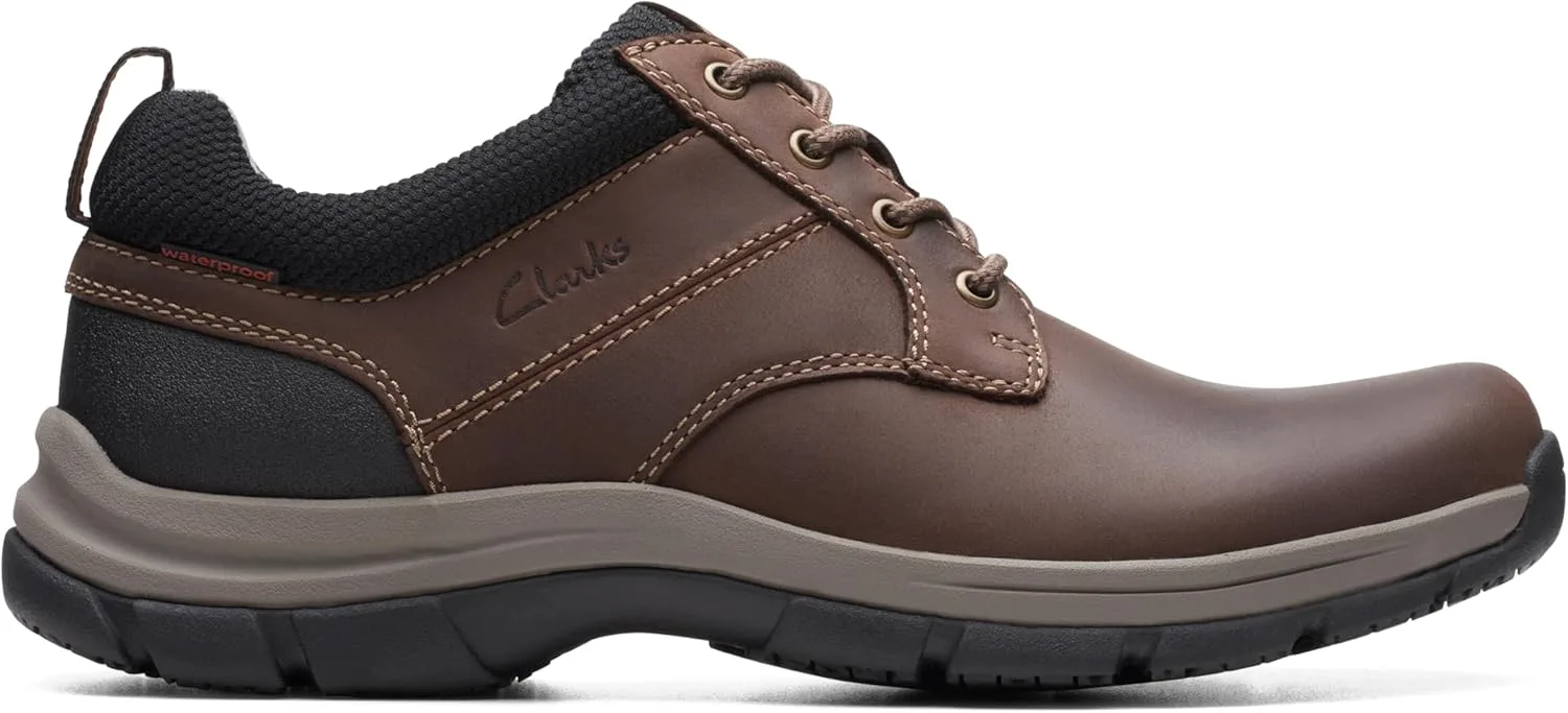 Мужские туфли Clarks Walpath Low, коричневый — фото 3