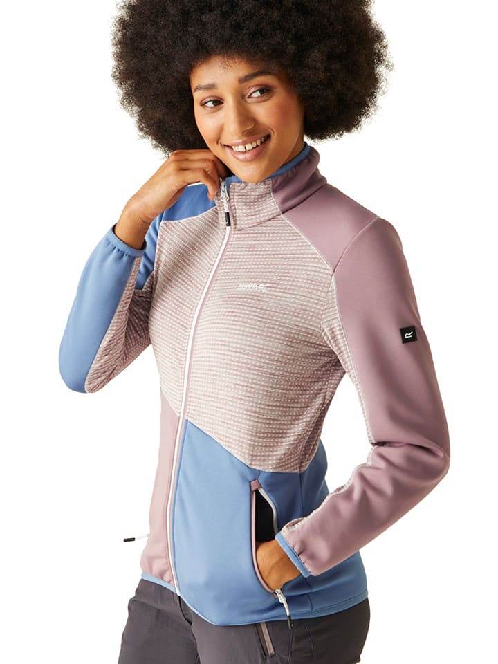 

Куртка софтшелл Yare IX Regatta, цвет rosa/hellblau