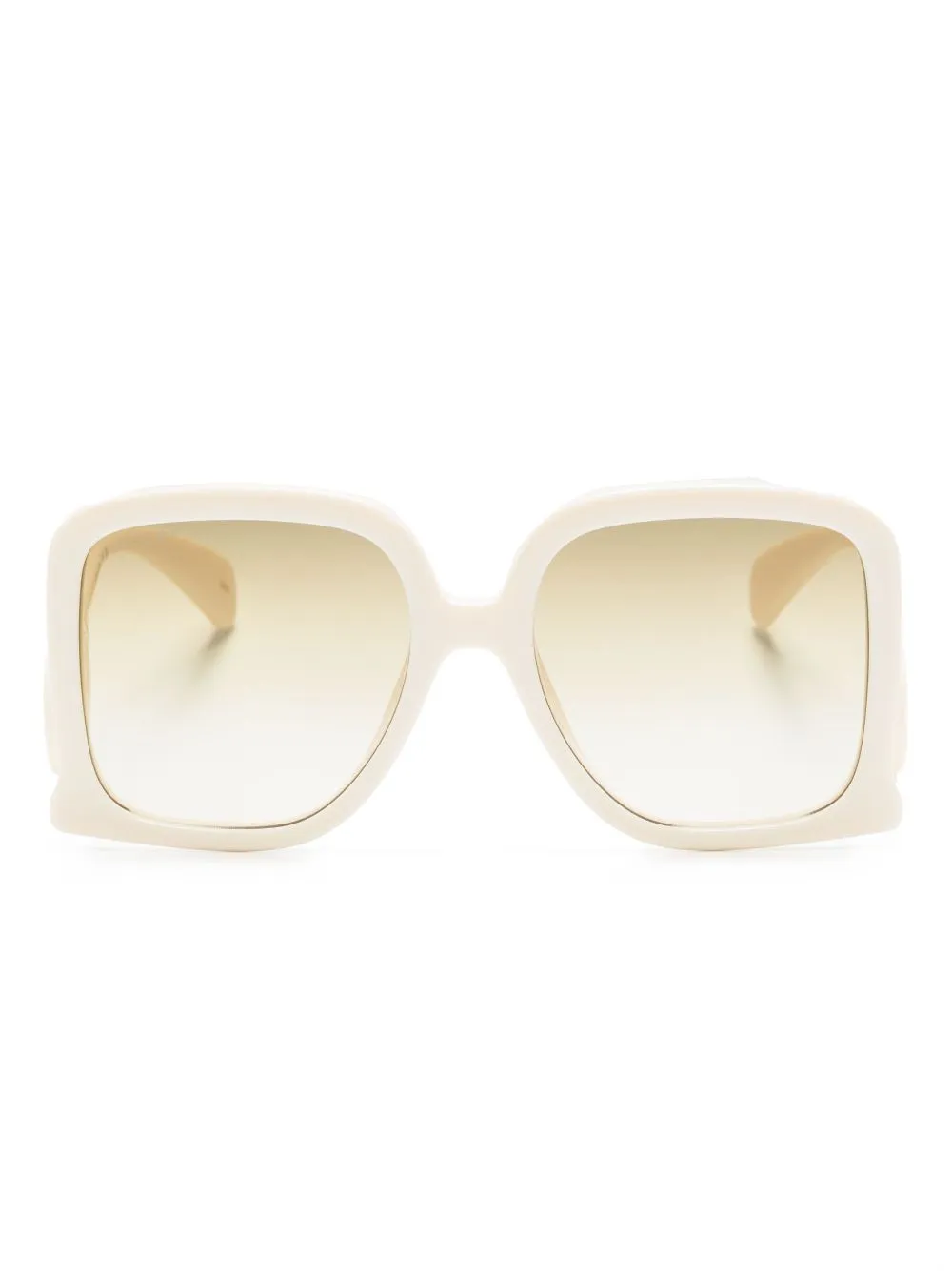 

Солнцезащитные очки с логотипом Interlocking G Gucci Eyewear, белый