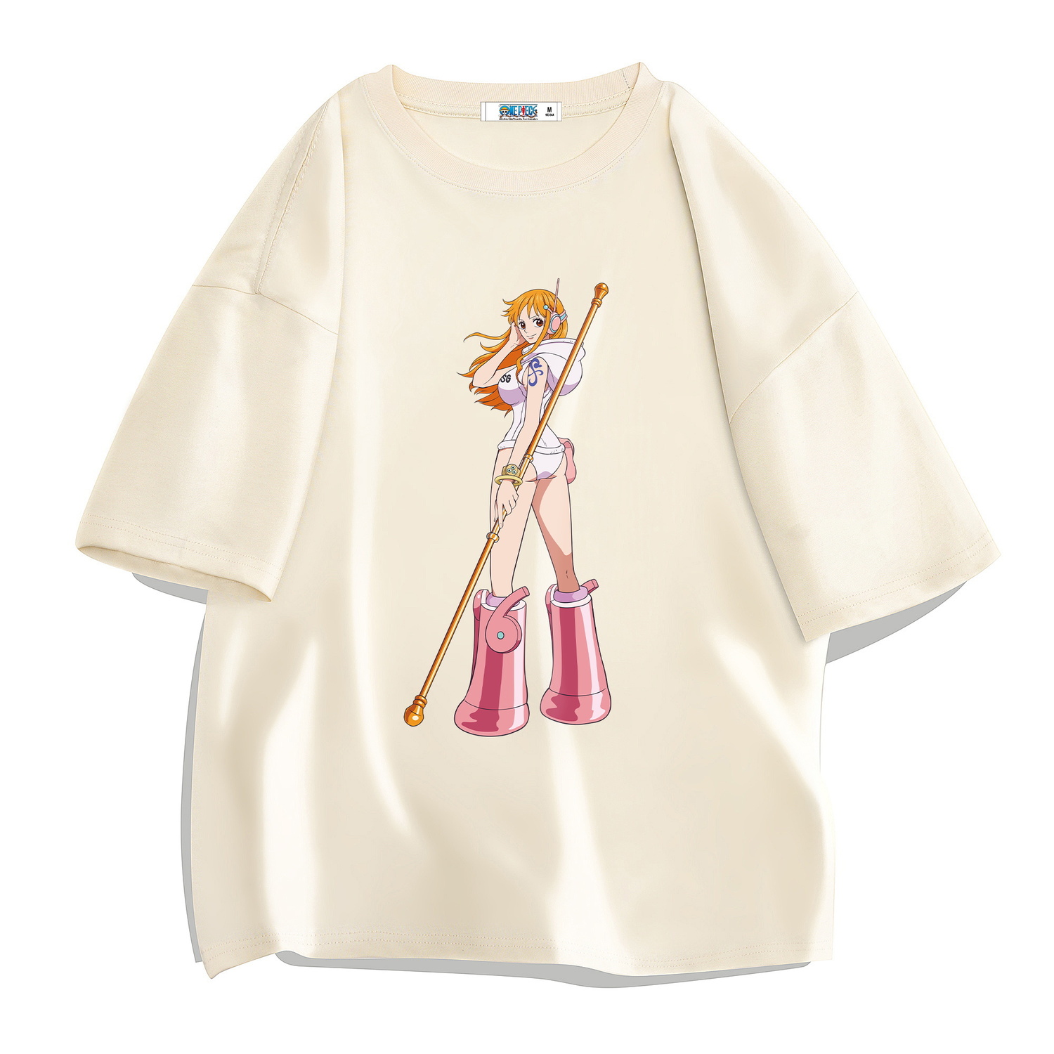 

Студенческие повседневные футболки с коротким рукавом мужские однотонные базовые ONE PIECE, бежевый